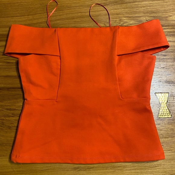 NWOT Deletta off the shoulder top by Anthropologie - Picture 5 of 16